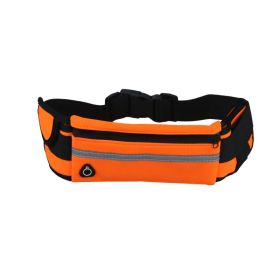 Adjustable Sports Waist Bag for Outdoor Running (Type: Sports Supplies, Color: Orange)